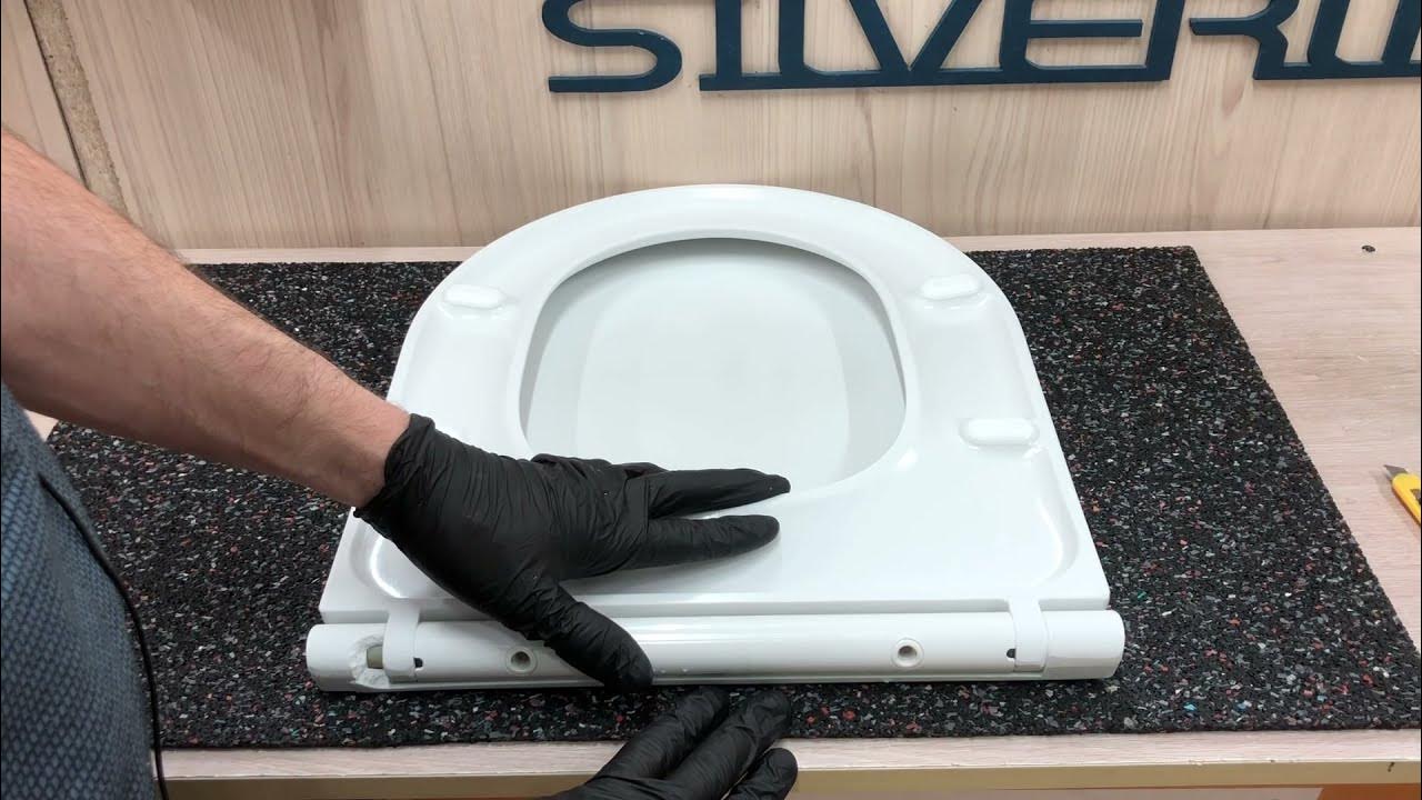 Замена крышки унитаза